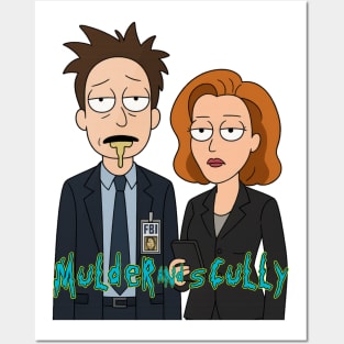 Multiverse Mix: Mulder and Scully Posters and Art